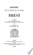 Histoire de la ville et du port de Brest