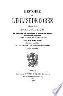 Histoire de lé̓glise de Corée