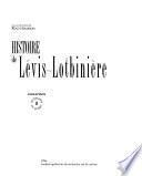 Histoire de Lévis-Lotbinière