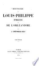 Histoire de Louis-Philippe d'Orléans et de l'Orléanisme