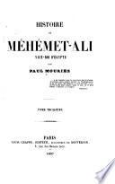 Histoire de Méhémet-Ali, vice-rei d'Égypte