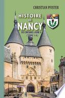 Histoire de Nancy — (Tome I-a)