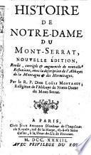 Histoire de Notre-Dame de Montserrat
