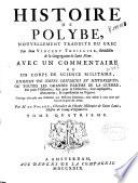 Histoire de Polybe, nouvellement