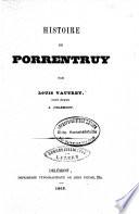 Histoire de Porrentruy
