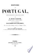 Histoire de Portugal, depuis sa séparation de la Castille jusqu'à nos jours