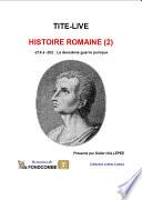Histoire de Rome — volume 2 — 218-202