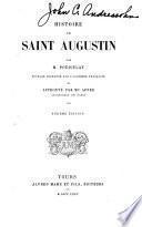 Histoire de saint Augustin ... Ouvrage couronné