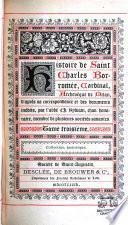 Histoire de Saint Charles Borromée
