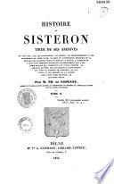 Histoire de Sisteron tirée de ses archives...