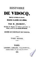 Histoire de Vidocq, chef de la police de sûrete, écrite d'après lui-même