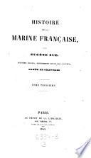 Histoire del la Marine francaise. 2 ed. Revue par d'auteur, ornee de gravures