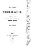 Histoire del la Marine francaise. 2 ed. Revue par d'auteur, ornee de gravures