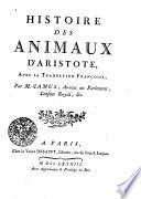 Histoire des animaux d'Aristote