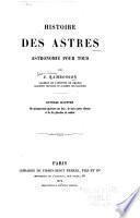 Histoire des astres