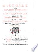 Histoire des Chevaliers Hospitaliers de S. Jean de Jerusalem