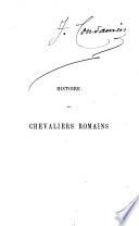 Histoire des chevaliers romains
