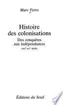 Histoire des colonisations