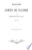 Histoire des comtes de Flandre