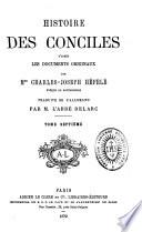 Histoire des Conciles