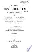 Histoire des drogues d'origine végétale