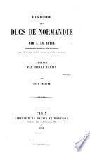 Histoire des ducs de Normandie