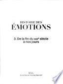Histoire des émotions