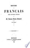 Histoire des Français des divers états: XVIIIe siècle