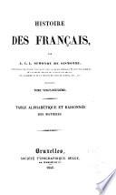 Histoire des Français
