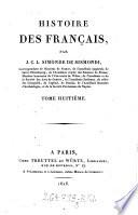 Histoire des Francais