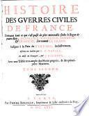 Histoire des guerres civiles de France