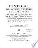 Histoire des hommes illustres de la Provence, ancienne et moderne, par M. Achard,...