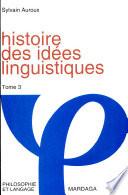 Histoire des idées linguistiques: L'hégémonie du comparatisme