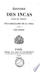 Histoire des Incas, rois du Péru