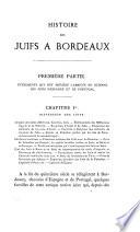 Histoire des juifs à Bordeaux