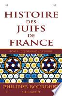Histoire des juifs de France - tome 1