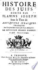 Histoire des Juifs