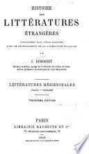 Histoire des littératures étrangères considérées dan leurs rapports avec le developpement de la littérature française