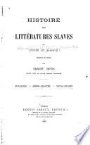 Histoire des littératures slaves