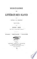Histoire des littératures slaves