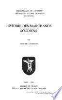 Histoire des marchands sogdiens