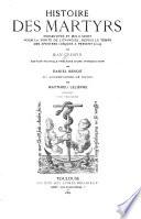 Histoire des martyrs