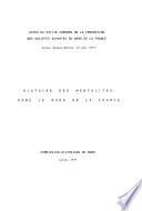 Histoire des mentalités dans le Nord de la France