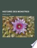 Histoire Des Monstres