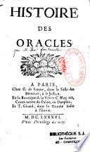 Histoire des oracles