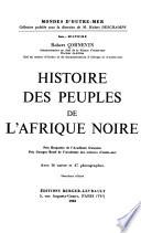 Histoire des peuples de l'Afrique noire