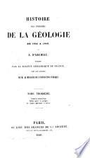 Histoire des progrès de la géologie de 1834 à [1859]: Formation nummultique. Roches ignées ou pyrogènes des époques quaternaire et tertiaire