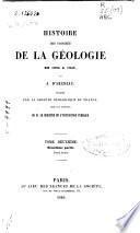 Histoire des progrès de la géologie