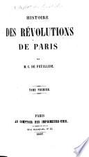 Histoire des révolutions de Paris