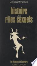 Histoire des rites sexuels